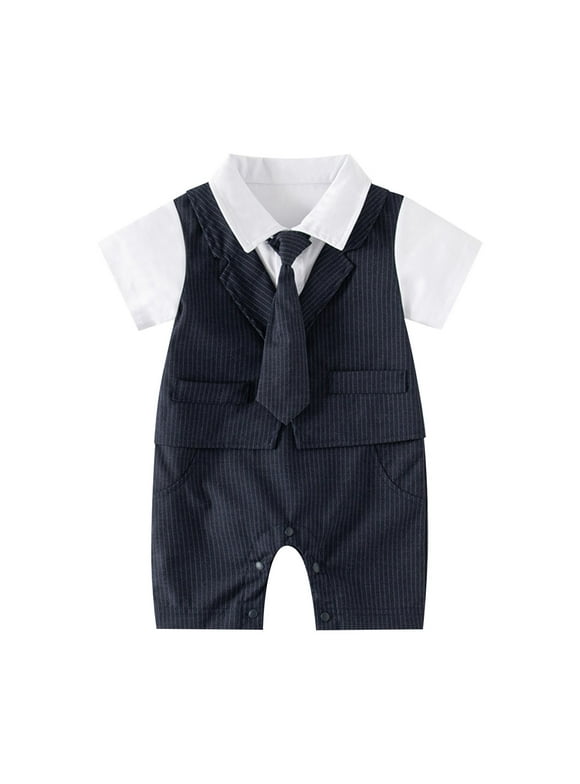 Baby Boy Tuxedo Onesies