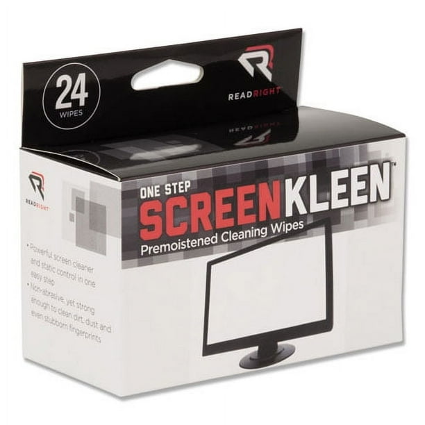 OneStep Screen Cleaner, 5 x 5, Unscented, 24/Box OneStep Screen Cleaner, 5 x 5, Unscented, 24/Box