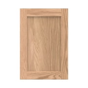 Onestock Unfinished Oak Kitchen Cabinet Door Replacement, Shaker Style - 17.5W x 22.5H