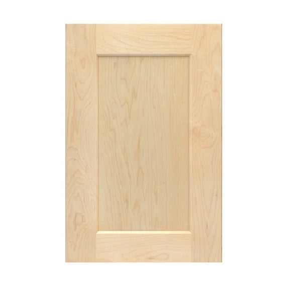 Onestock Unfinished Wood Cabinet Door, 16.25W x 29H, 0.75 Thick