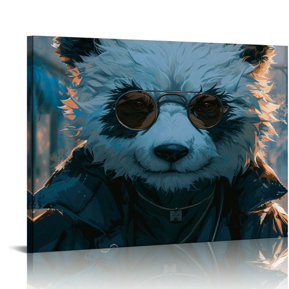 Onetech Anime Characters Canvas Print Wall Decor for Living Room Bedroom Home Office, 20x16 in / 16x12 in 16x12in