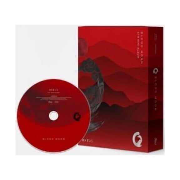 Oneus - Blood Moon (Blood Version) (incl. 100pg Photobook, 52pg Lyrics Photobook, 2 Postcards, Bookmark, Sticker, Poster, Big Photocard + 2 Photocards) - CD