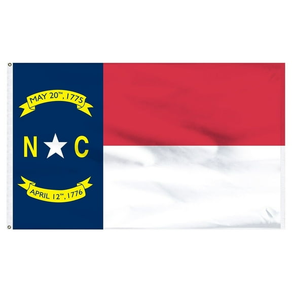 2x3 North Carolina SuperPoly Flag 2'x3' House Banner Grommets 100D