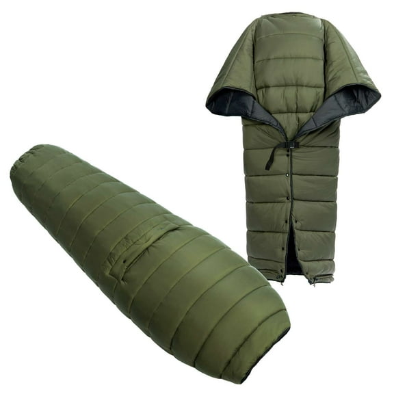 Onewind Hammock Top Quilt,Portable Sleeping Bag 40F, OD Green, 7'1"*4'6"