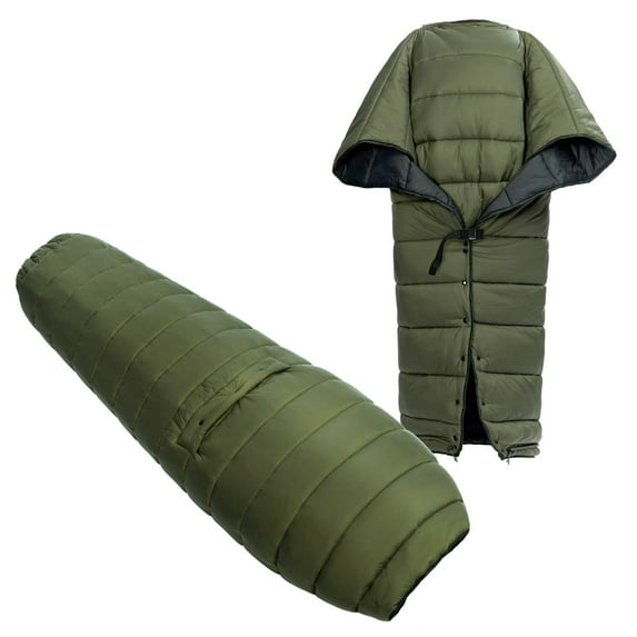 Onewind Hammock Top Quilt,Portable Sleeping Bag 40F, OD Green, 7'1"*4'6"