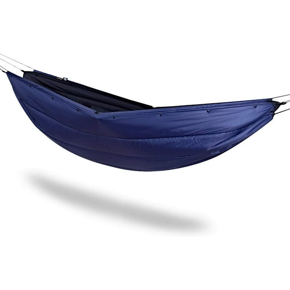 Onewind Hammock Underquilt for Camping, Hiking, Backpacking, 40F, Blue, 82"Lx 52"W, 250 lbs