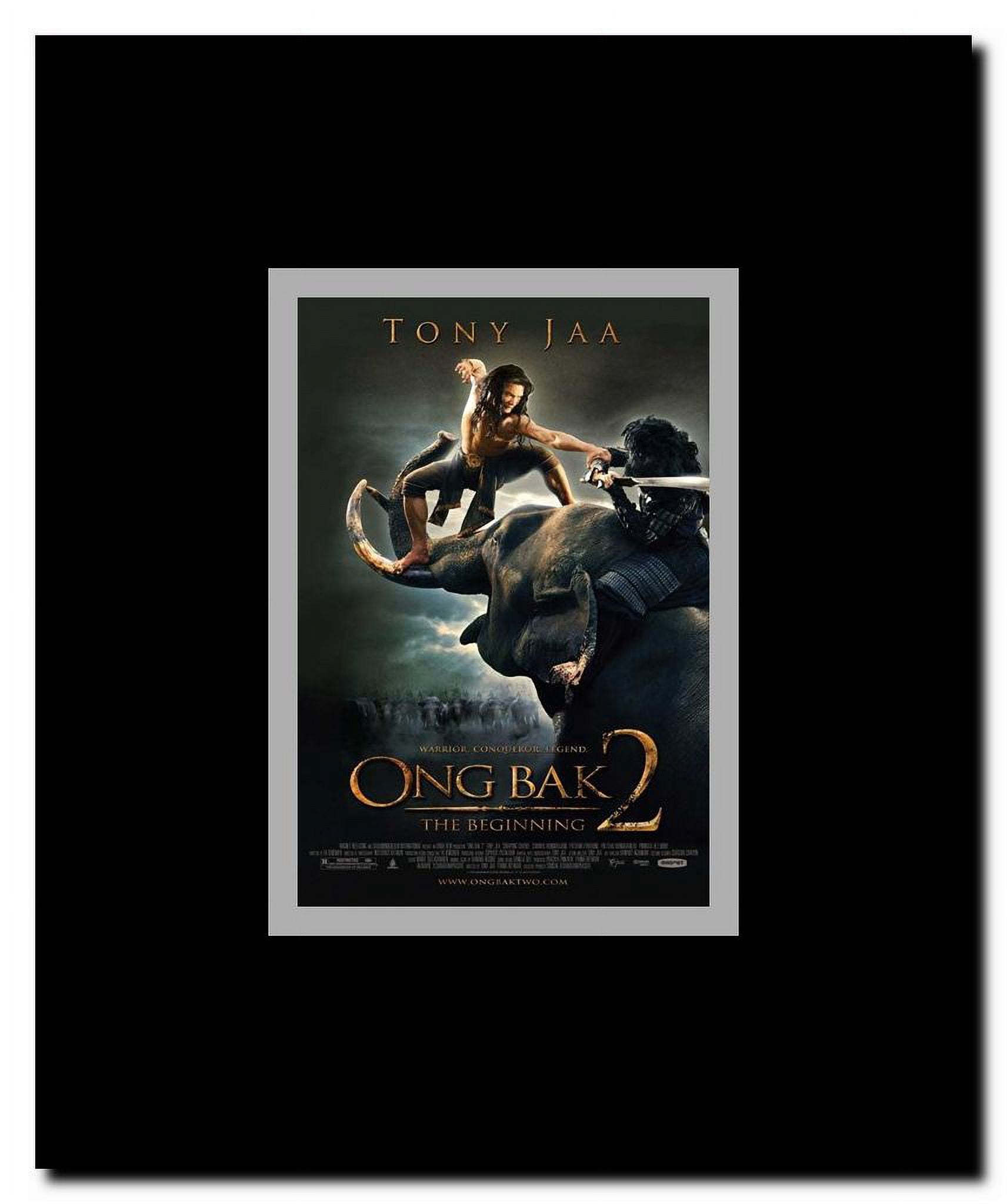 Ong Bak 2: The Beginning c.2008 - style B Framed Movie Poster