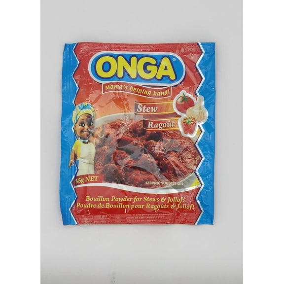 Onga Bouillon Powder For Stews & Jollof ,55g X 2