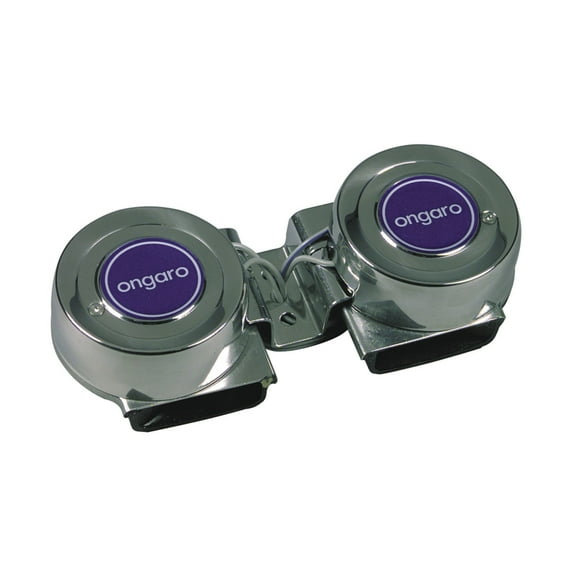 Ongaro Mini Compact Twin Horn - 12V