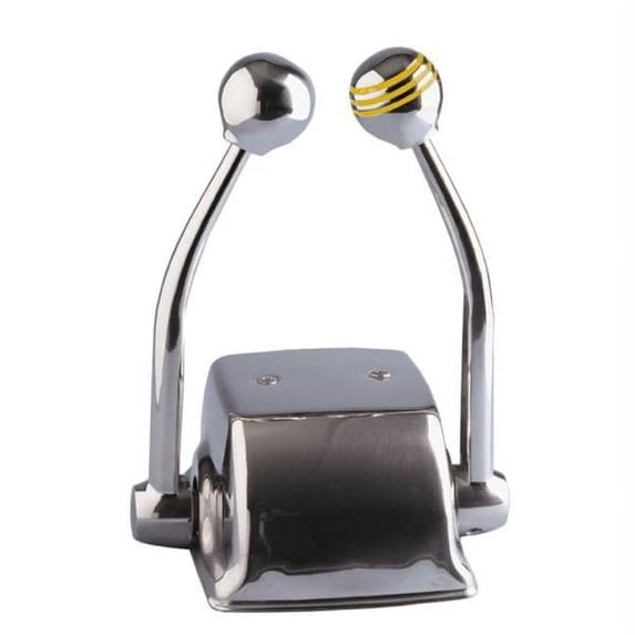 Ongaro Standard Control Arm Set with Gold Throttle Knob & Plain Shift Knob