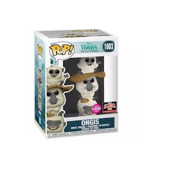Ongis 1003 Flocked Exclusive Vinyl Figure With Protector Disney Raya and The Last Dragon
