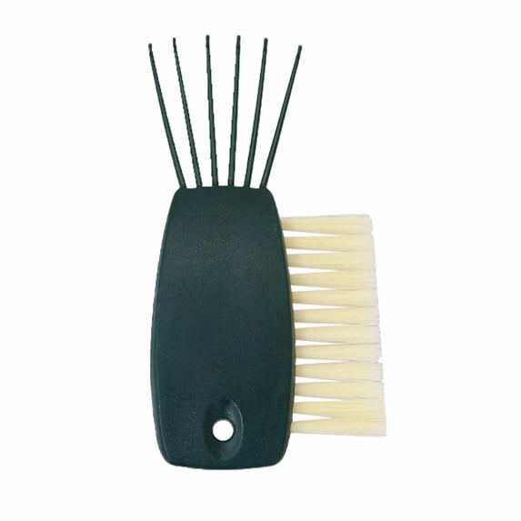 Ongmies 2-In-1 Hair Brush Cleaner Tool - Comb & Brush Cleaning Rake for Removing Hair, Dust & Dirt (Home & Salon Use)