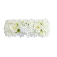 thumbnail image 1 of Ongmies 3D Artificial Flower Wall Panel - Silk Rose Backdrop for Wedding Arches, Photo Booths & Events | Realistic Flower Background Mat 5X5Ft, 1 of 9