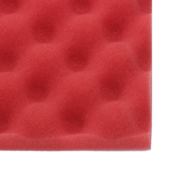 Ongmies Acoustic Foam Clearance Acoustic Foam Panel Sound Stop Absorption Sponge Studio KTV Soundproof tools home Red
