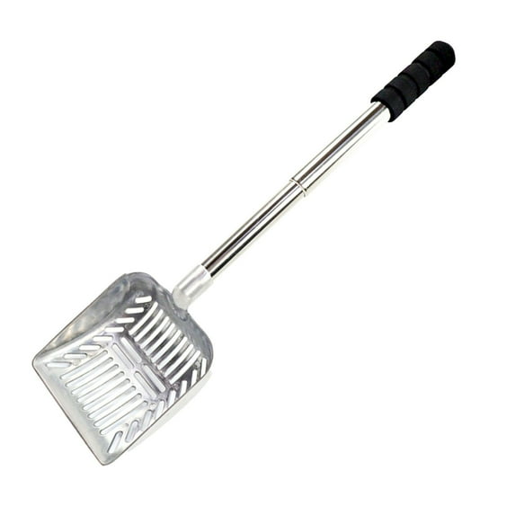 Ongmies Adjustable Wood Stove Ash Sifter, Adjustable Wood Stove Ash | Hollow Out Fireplace Shovel Fireplace Ash Stainless Shovel Heat Metal with Ergonomic Handle for Wood Stove