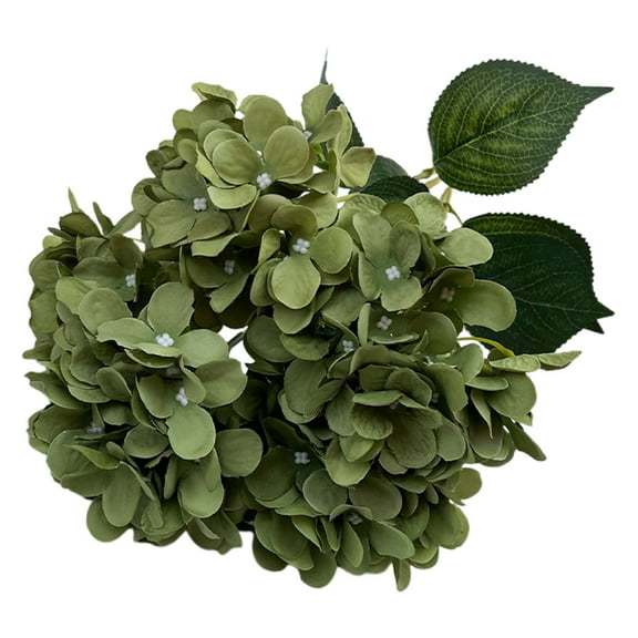 Ongmies Artificial Hydrangea, Large Artificial Hydrangea Flowers – Realistic Home Decor for Weddings, Bouquets, and Table Centerpieces, Fake Silk Flowers