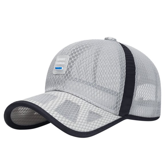 Ongmies Baseball Caps Unisex Cl Ic Low Profile Mesh Baseball Cap Soft Unconstructed Size Dad Hat Accessory Grey Baseball Caps