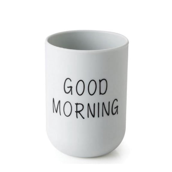 Ongmies Bathroom Tumblers Cups, Unbreakable Reusable Toothbrush Holders, Eco-Friendly Plastic Drinking Cups for Water, Coffee, Milk, Juice, Tea