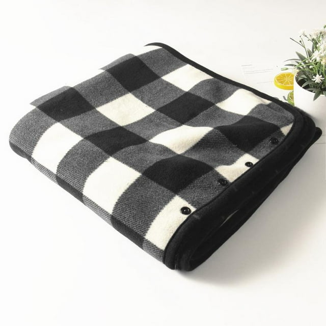 Ongmies Blanket Clearance on Sale Lady Multifunction Doublelayer Tartan