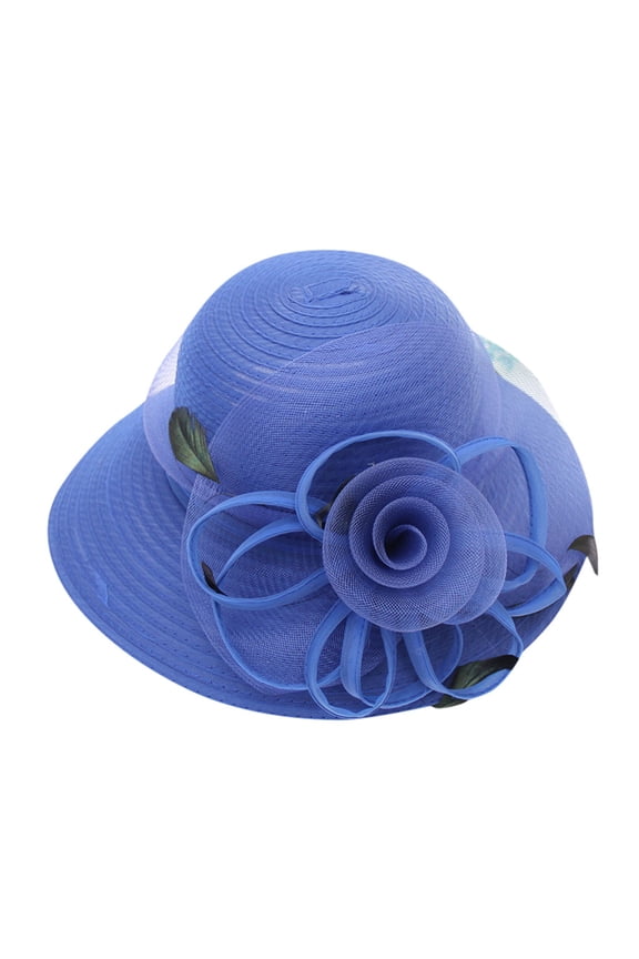 Caps Women'S Church Daily Cap Fascinator Bridal Tea Party Wedding Hat Accessory Blue Baseball Caps