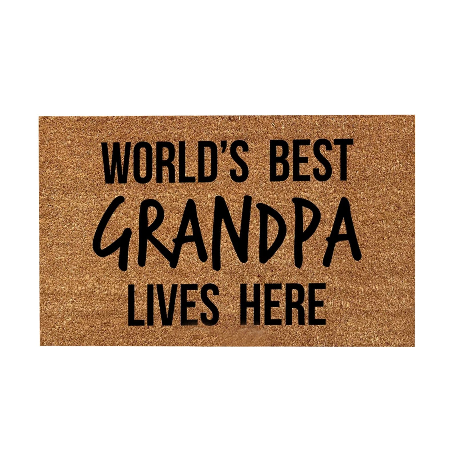 Ongmies Carpet Clearance Grandpa And Grandma Dad in The World her's Day Gift Funny Cute Doormat ...