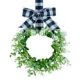 thumbnail image 1 of Ongmies Christmas Kitchen Cabinet Wreaths, Artificial Burlap Spring Wreath – Greenery Decorative Door Hanger for Entryway, Wall, and Farmhouse Style Home Decor, Kitchen Xmas Decor, 1 of 5