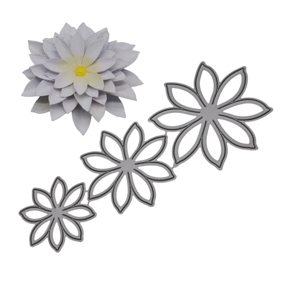 Clearance! Ongmies Cutting Dies Clearance Flower Heart Metal Cutting Dies Stencils Diy Scrapbooking Album Paper Card Tools Home H