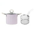 thumbnail image 1 of Ongmies Deep Fryer Pot, Multifunctional Deep Fryer Pot and Container with Strainer Stainless Deep Fryer Pot with Basket Large Capacity Versatile Oil Filter 2 In 1 Oil Strainer Fryin, 1 of 9