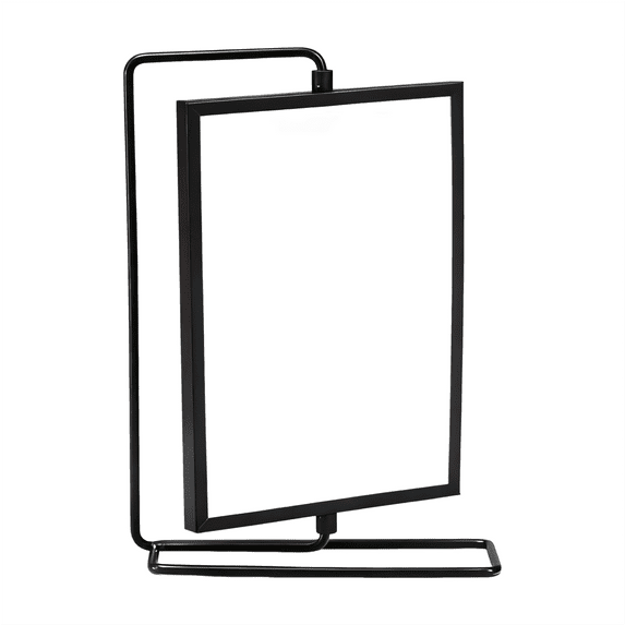 Ongmies Double Sided Rotating Metal Picture Frame, Rotating Metal Photo Frame – Stylish And Functional Frame For Displaying Your Favorite Photos, Photo Display