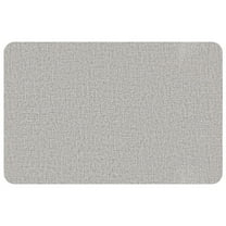 Ongmies Faux Leather Placemats Set of 6 – Wipeable, Heat-Resistant, Anti-Slip Dining Mats for Indoor & Outdoor Use, 17" X 12", Beige