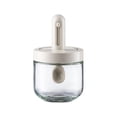 thumbnail image 1 of Ongmies Glass Sugar Container with Retractable Spoon – Large, Leak-Proof Kitchen Jar for Coffee, Tea & Cooking (1-Pack), 1 of 9
