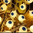 thumbnail image 1 of Ongmies Halloween Lantern String Eye Phantom String LED Solar Ghost Eye Festival Party Decoration Colorful Light, 1 of 5