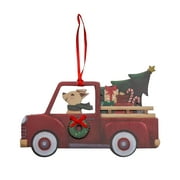 Ongmies Hanging Clearance Christmas Tree Pendant Christmas Wonder Save Decoration Vintage Truck Pendant Room Decor A