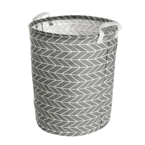 Ongmies Laundry Basket Clearance Laundry Baskets Hamper Canvas Fabric Laundry Hamperfor Toy Organizer Bins Gift Baskets Bedroom Clothes Nursery Kids Boys Black Sales Grey