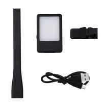 Ongmies Led Lights Clearance Rechargeable Book Reading Light Lamp Led Book Light for Reading in Bed Eye Caring Adjustable Brightness 20  Hours Runtime Usb Reading Light Home Decor Black