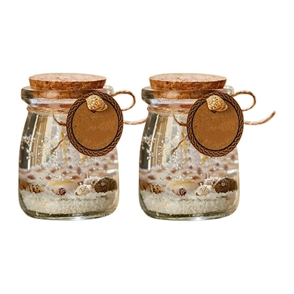 Ongmies Ocean Theme Gel Wax Candles (2-Pack) – Handmade Scented Whelk Shell Candles for Relaxation, Meditation & Stress Relief, Decorative Gift Set