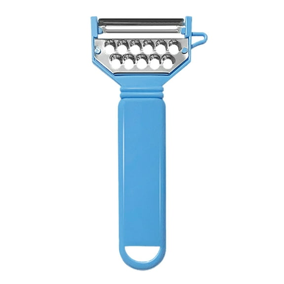 Ongmies Peeler Clearance Plastic Paring Vegetable Fruit Multifunctional Melon Planer Cutting Multifunctional Practical Small Helper Peeler Kitchen Home Blue