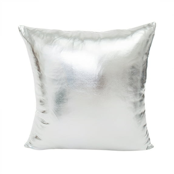 Clearance! Ongmies Pillow Cases Clearance Polyester Pillow Sofa Waist Throw Cushion Cover Home Decor Cushion Cover Case Room Decor Silver on Sale