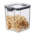 thumbnail image 1 of Ongmies Sealed Food Storage Containers with Lids Kitchen Pantry Organize and Store Plastic Scale Food Jars for Cereal Flour Sugar Dry Foods, 1 of 9