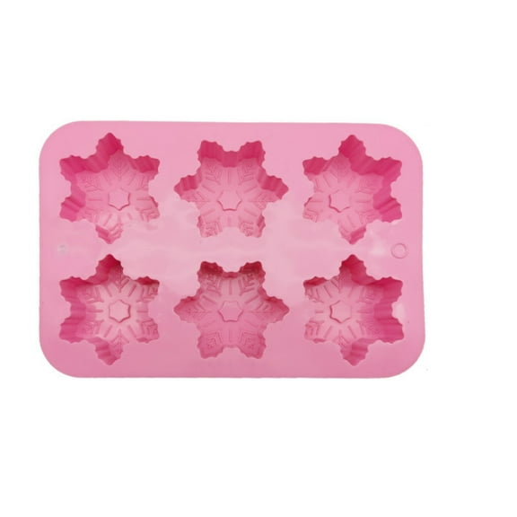 Ongmies Snowflake Silicone Molds, Christmas Snowflake Silicone Molds – Diy Soap & Cake Decoration For Holiday Crafts, Cake Pans