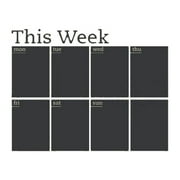 Ongmies Stickers Clearance Chalkboard Vinyl Plan Calendar Sticker 45*58Cm Wall Blackboard Week Memo Home Decor Room Decor Black