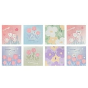 Ongmies Sticky Note Clearance 8PC Portable Notepad Student DIY Handbook Girl Heart Word Notebook tools home a