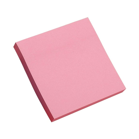 Ongmies Sticky Notes Clearance Feet Tearable and Super Sticky Notes Bright Colors 100 Sheets tools Pink