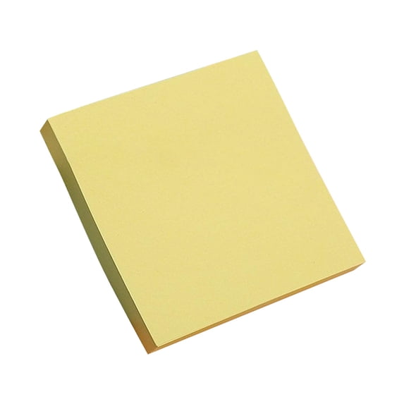 Ongmies Sticky Notes Clearance Feet Tearable and Super Sticky Notes Bright Colors 100 Sheets tools Yellow A