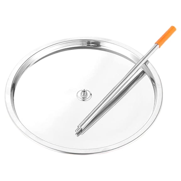 Ongmies Vertical Kebab Skewer - Detachable Stainless Steel Bbq Roaster Stand with Drip Tray for Chicken, Shawarma, Doner & Steak