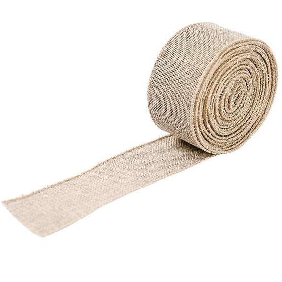 Ongmies Wired Ribbon Weave Ribbon, Christmas Wired Edge Ribbons - Buffalo Plaid, Burlap & Gingham Craft Ribbons For Diy, Wrapping & Party Bows, Christmas Decorations Indoor