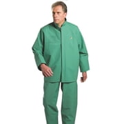 Bata Shoe Onguard Industries Adult Unisex Rain Coverall Chemtex PVC, Nylon And Polyester 3XL Green