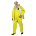 thumbnail image 1 of Onguard Industries Large Yellow Webtex PVC And Non Woven Polyester Rain Jacket With Storm Flap Front Zipper Closure And Snap Hood, 1 of 1