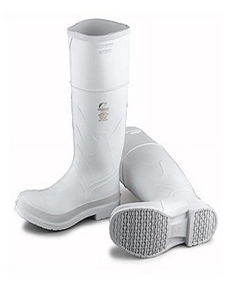 Onguard Industries Size 10 White 16'' PVC Knee Boots With Safety-Loc Outsole, Steel Toe And Removable Insole - image 1 of 4