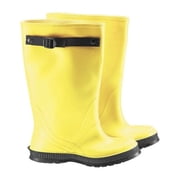 Onguard Industries Size 12 Slicker Yellow 17 PVC And Flex-O-Thane Overboots With Self-Cleaning Cleated Outsole And Strap
